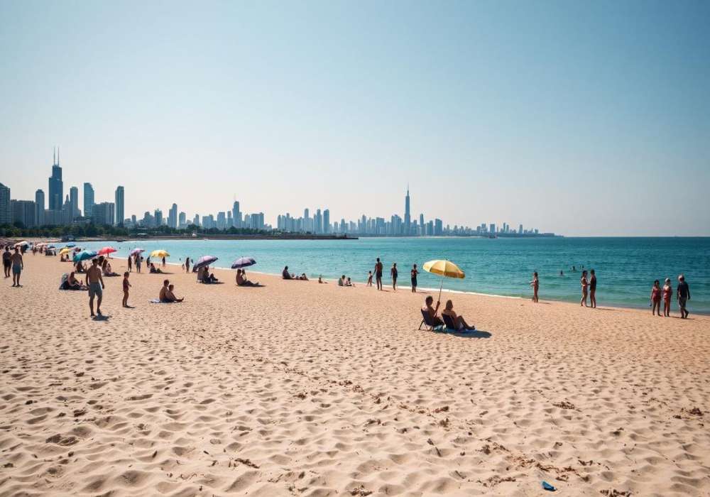 Beaches in Illinois